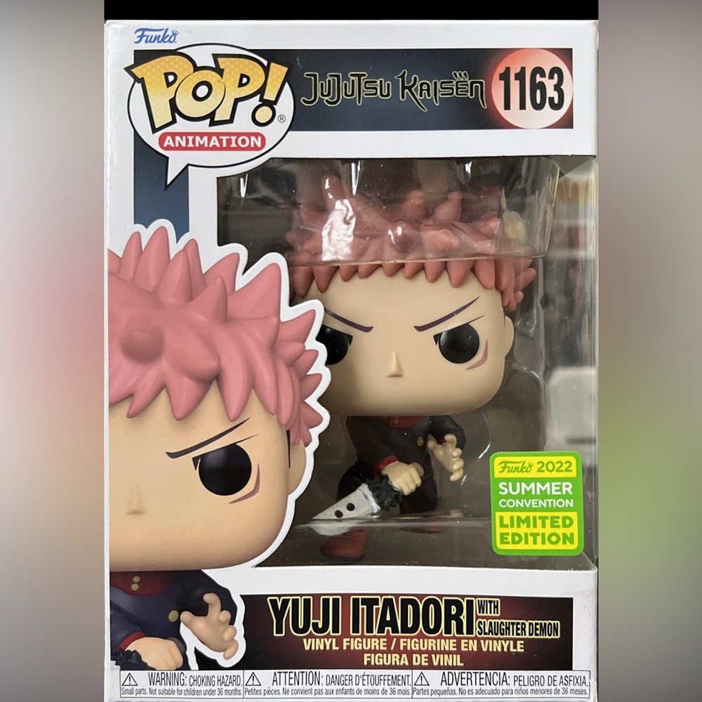 Jujustu Kaisen yuji Itadori funko pop